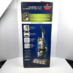 Bissell CleanView Allergen Lift-Off Pet 3059 Upright Vacuum Cleaner Open Box